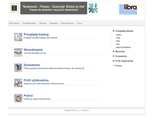 Tablet Screenshot of biblioteka.owsiiz.edu.pl